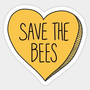 Save the Bees Sticker